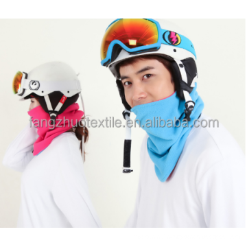 100 polyester scarf outdoor sports polar fleece knitted neck warmer